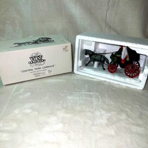 1989 Department 56 Heritage Village "Central Park Carriage" Figure #5979-0